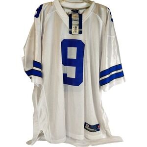 Dallas Cowboys Tony Romo #9‎ Reebok NFL Authentic Jersey 2XL White Blue